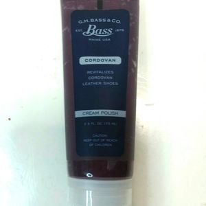 New G.H.Bass & Co. Cordovan Leather Shoe Polish